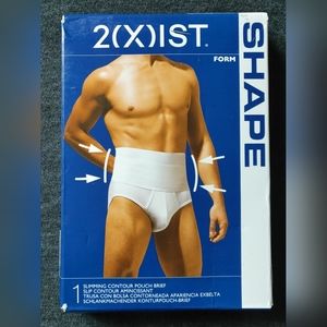 2(X)IST MENS SHAPE FORM SLIMMING CONTOUR POUCH BRIEF 2xist